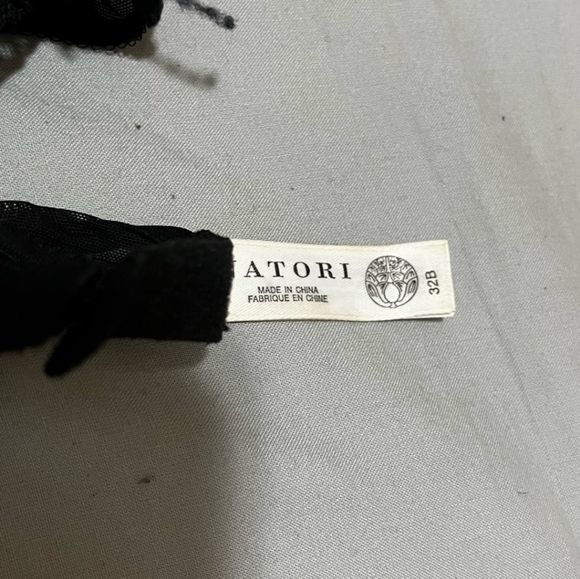 Natori Black Lace Cami Bra - Picture 5 of 6